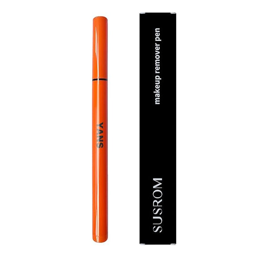 Makeup Remover Pen, Quick Fix Makeup Remover Pen, Reusable Makeup Eraser for Correcting Eyeliner Pen Mistakes, Easy-to-Use Mascara Remover and Waterproof Makeup Remover for Eyes, Brows and Lips