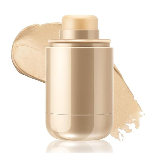Boobeen Contouring Stick, Cream Matte Foundation Concealer Makeup, Contour, Highlight and Concealer, Longwear Contour Foundation Face Stick, Flawless