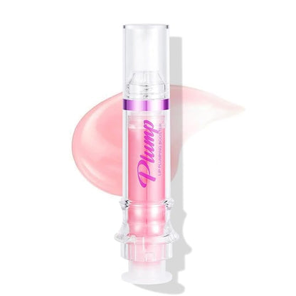 6 Colors Lip Plumper, Hydrating & Smooth Lip Wrinkles, Enhancing Plump Effect for Fuller Lips High Shine Lip Glaze Long Lasting Nourishing Lip Plumper for Women Girls (# 01)