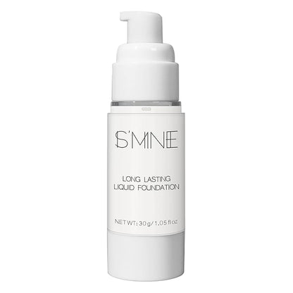 IS'MINE White Liquid Foundation Makeup, Matte Flawless Finish Foundation, Vegan & Cruelty-Free (1.05 Fl Oz, 041)