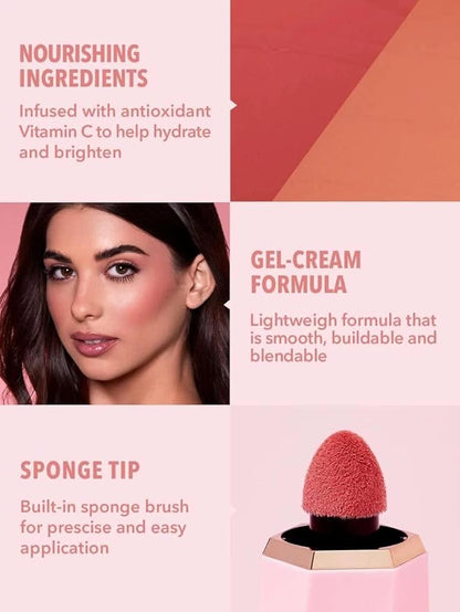SHEGLAM Liquid Blush Makeup for Cheeks Matte Finish - Birthday Suit