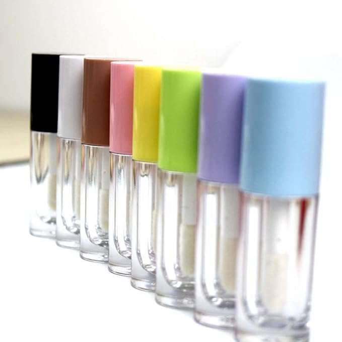 COSIDEA Customize logo Empty 6ml big brush lip gloss tubes for DIY lip gloss lipgloss containers