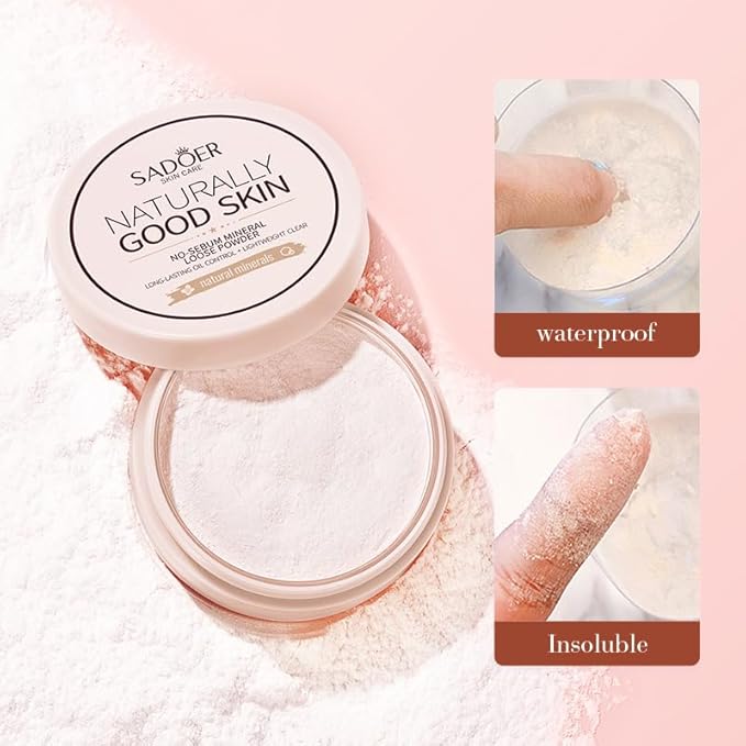 Setting Concealer Oil Control Mineral Smoothing Powder（Natural colour）