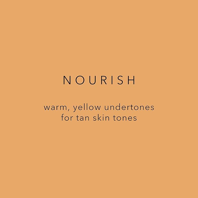 Sweat-Proof Liquid Foundation - Long-Lasting, Buildable, Matte Finish, SPF 15+, Mineral-Infused, Non-Comedogenic, Lightweight, 24-Hour Coverage, Vegan Make Up (Nourish)