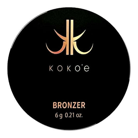 KOKO’E Cosmetics Bronzer Powder Makeup - 0.21 Ounce (Deep Rich Brown)