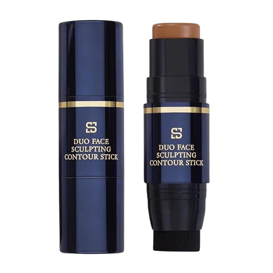 Duo Face Sculpting Contour Bronzer Stick, Dual-Use Applicator for Perfect Sculpt & Blend, Natural Finish, .32 Ounce (Bronze)