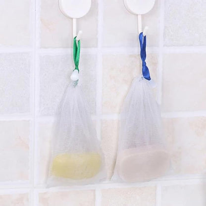 10PCS colorful Foaming Mesh Bags,Portable Soap Saver Bags Hangable Net Soap Pouches, Nylon Drawstring Bags Shower Foaming Mesh Face Cleansing Tool,Soaps,Beauty and Personal Care,Cleansers,Skin Care
