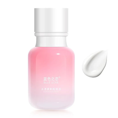 BLUE LOVE Liquid Foundation Mousse Texture, Full Coverage Foundation For Mature Skin, Face Makeup Tone Up Cream Skin Foundation Concealer For Combination & Oily Skin(White)