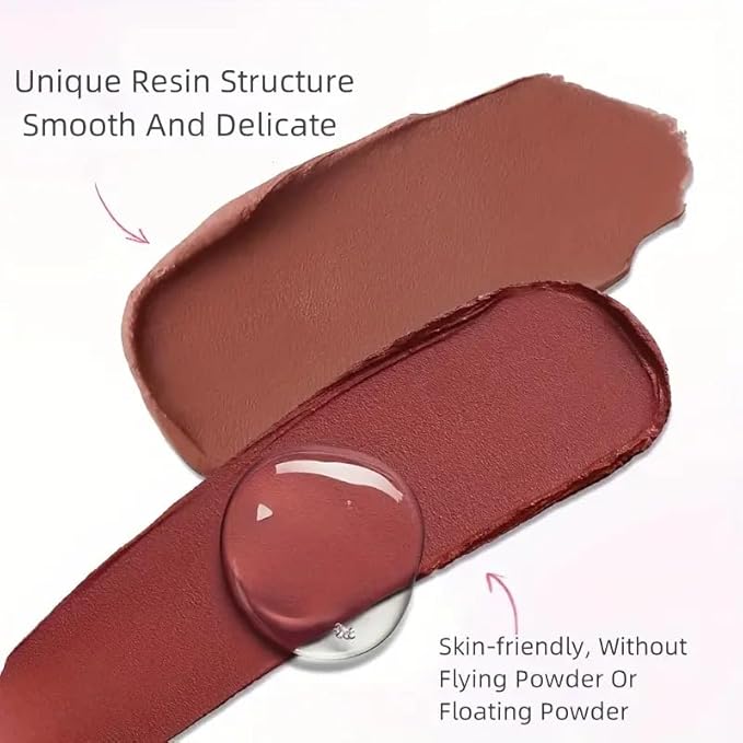 ZEESEA Multi Blush, 3 in 1 color cream for Eyes, Lips & Cheeks,Long Wearing Blendable and Buildable Cream to Powder 0.11 oz (3g)