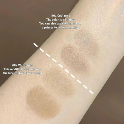 8 Colors Shadow Contour Concealer Palette with Mirror, Foundation Color Corrector Set, Concealer Palette Cream, Long-Lasting, Easy to Blend Powder Contour Palette for All Skin Type (2 Palet)