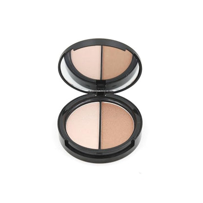 2 Color Highlighter Metallic Shimmer Powder (01)