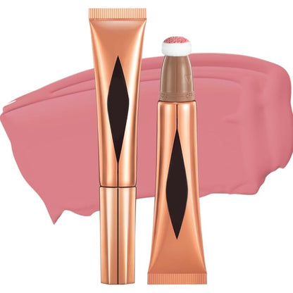 Concealer Stick,Contour Stick Makeup Liquid Highlight and Contour Wand,Cream Contour Stick with Soft Cushion Applicator,Foundation Highlight Makeup Bronzer Stick for Face