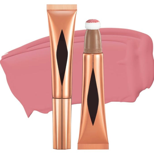 Concealer Stick,Contour Stick Makeup Liquid Highlight and Contour Wand,Cream Contour Stick with Soft Cushion Applicator,Foundation Highlight Makeup Bronzer Stick for Face