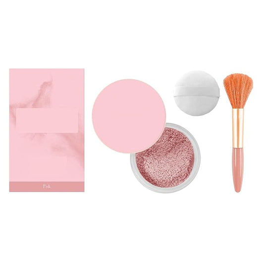 Pink Blurring Setting Powder for All Skin
