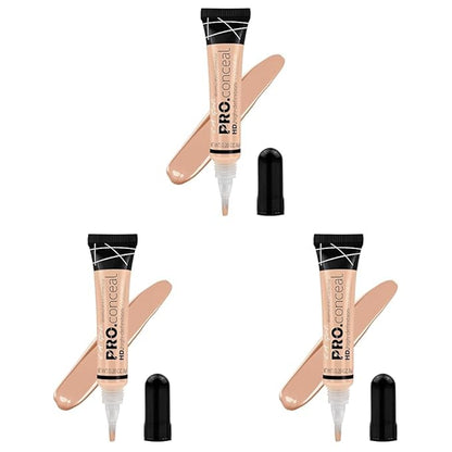 L.A. Girl Hd Pro Conceal, Buff, 0.28 Oz (Pack of 3)