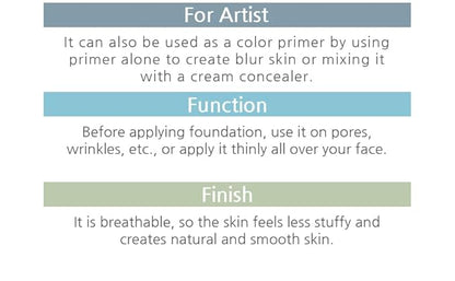 Courcelles Makeup Pore Primer 30ml [K-Beauty] Made in Korea