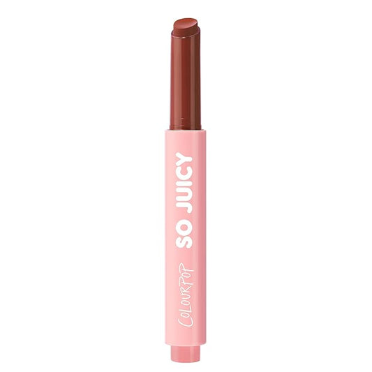 ColourPop So Juicy Plumping Lip Gloss Balm - Hydrating Lip Gloss & Balm Hybrid with Peptides - Non-Sticky Formula - Visibly Plumps Lips & Delivers Buildable Color - PSL (0.07 oz)
