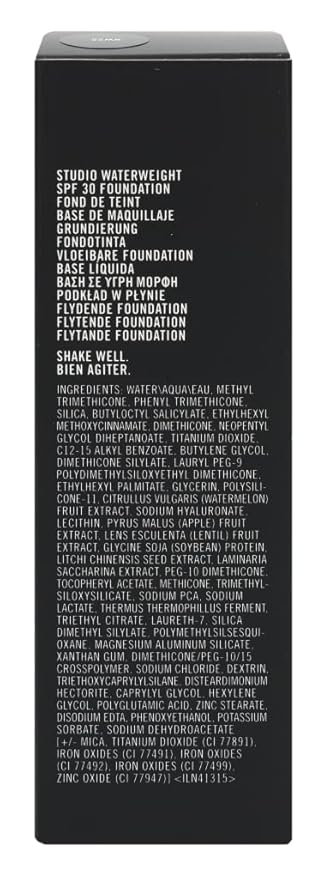 MAC Studio Waterweight Spf 30 Foundation NC20