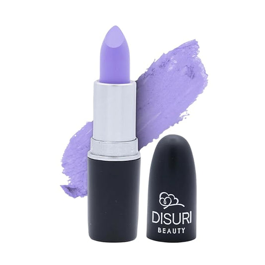 Matte Bullet Long Wear Lipstick - Vegan and Cruelty-Free - Smudge and Waterproof Matte Lipstick with Moisturizing Formula - All Day Comfort - (Lavender Lust #13)