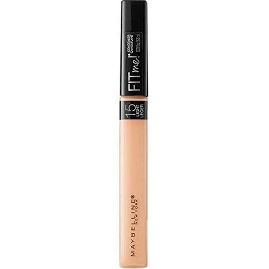 Maybelline New York Fit Me! Concealer, Light [15] 0.23 oz (Pack of 2)