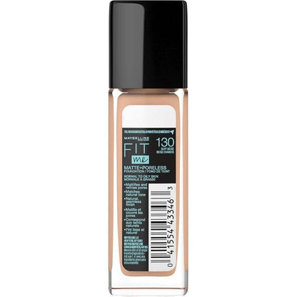 Maybelline Fit Me Matte + Poreless Liquid Foundation Makeup, Buff Beige, 1 fl. oz. (Pack of 2)