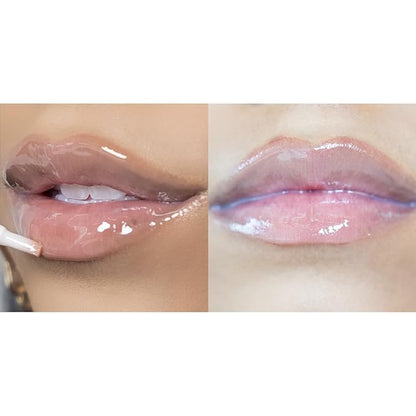 LipMatic Glaze LipShine- Moisturizing Vitamin E Lip Makeup for Women, Beeswax and Natural Organic Ingredients, Long-Lasting Lip Gloss, High-Definition Clear Shine Finish, Cruelty & Paraben Free