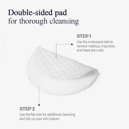 PKY Cleansing Balm & Cleansing Pads/Korean Facial Wash for All Skin Types/Balm(3.38 Fl.Oz, 100ml) & Cleansing Pads(70ea)