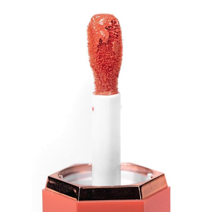 Palladio Liquid Blush for Cheeks & Lips 2-in-1 Makeup Face Blush, Weightless Cream Formula, Smudge Proof Long-Wearing Pigmented Blush, Natural Look Makeup Face Blushes, Dewy Finish, Sunny Coral