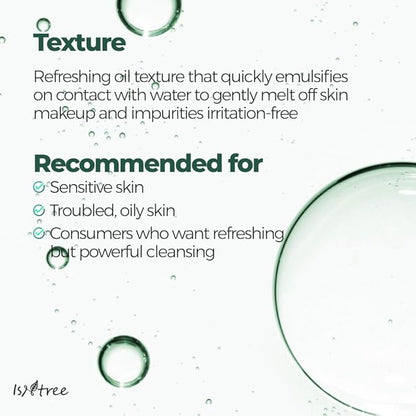 IsNtree Mugwort Calming Deep Cleansing Oil 200ml, 6.76 fl oz