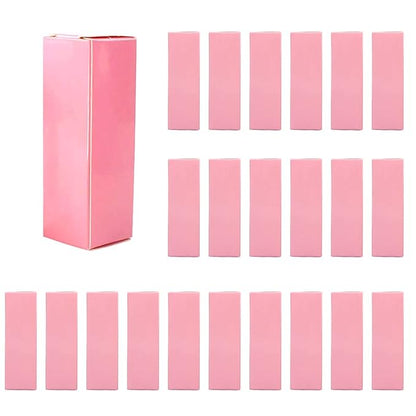 COSIDEA 50 PCS Empty Pink Lip Gloss Boxes W28 xW28 xH89mm / W1.02xW1.02xH3.5 inch, Cosmetic Perfume/Mascara Box Packaging for Small Business Wholesale, small Kraft Paper Box Luxury Holder Wrapping