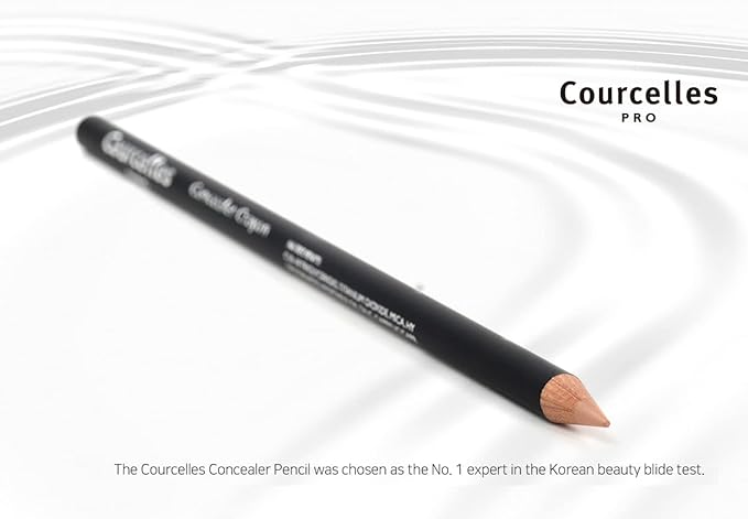 [K-Beauty Makeup] Courcelles Concealer Pencil CC706/CC707/CC708, Hard type-Natural Cover, light, medium, dark beige (CC706-Light Beige)