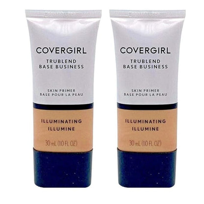 Pack of 2 CoverGirl Trublend Base Business Skin Primer, Illuminating