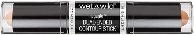 wet n wild MegaGlo Dual-Ended Contour Stick, Light Medium, Cruelty-Free