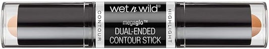 wet n wild MegaGlo Dual-Ended Contour Stick, Light Medium, Cruelty-Free