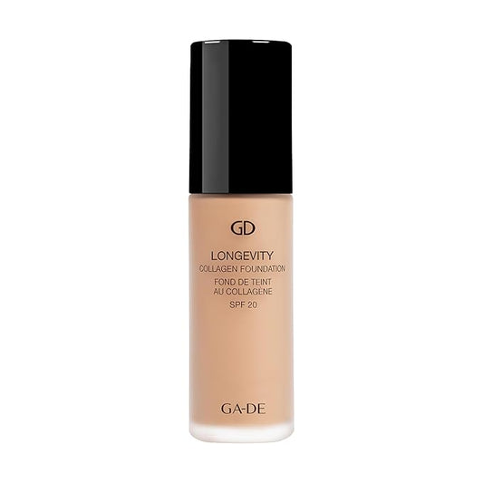 GA-DE Longevity Collagen Foundation 503 - SPF Face Makeup - Hydrates Skin and Improves Elasticity - Full Coverage and Matte Finish - 1 oz