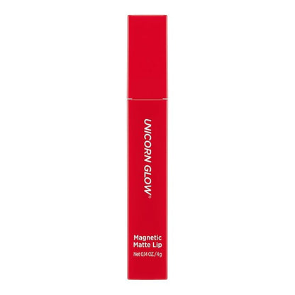 UNICORN GLOW Magnetic Matte Lip [03 Sign], Matte Lip Stain Lip Tint Matte finish Cruelty Free Vegan Made in Korea 0.14 oz. / 4 g