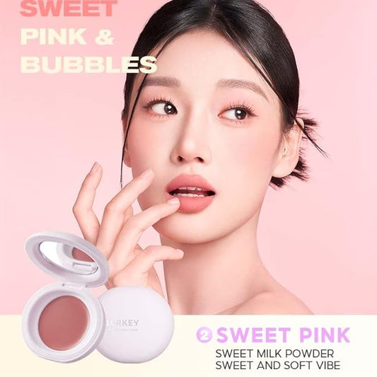 COLORKEY Soft Mist Multi-Purpose Cream, Makeup Blush, Matte Finish, Lips & Cheeks, For Eyes, Moisturizing, Long-Lasting, Non-Sticky(02 SWEET PINK, 2.5g)