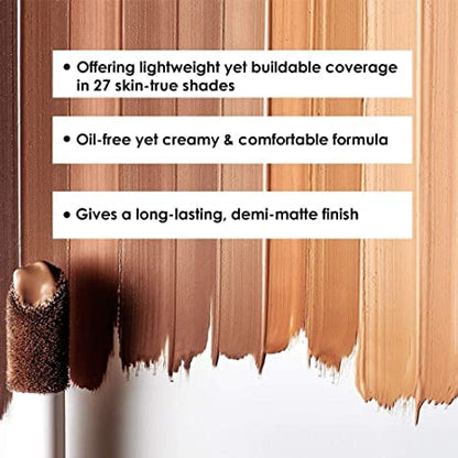 Makeup Revolution Conceal & Define Foundation, Cream Foundation Makeup, Full Coverage, For Medium Skin Tones, Vegan & Cruelty-Free, F10, 23ml