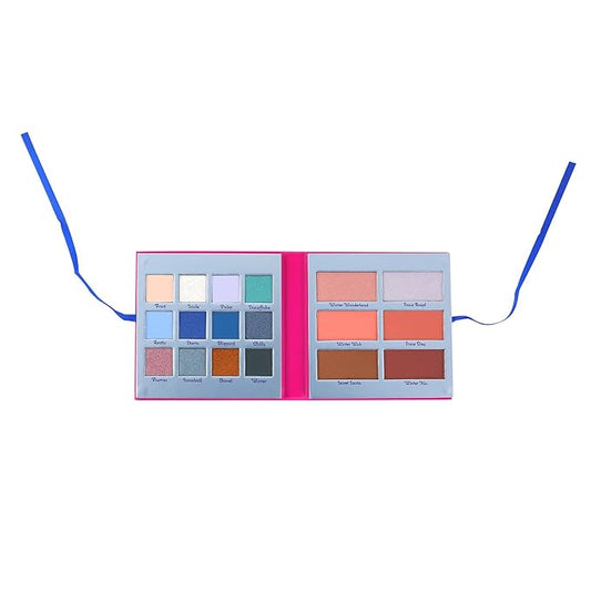 Profusion Cosmetics Wish List 18 Shade Makeup Palette, Richly Pigmented Multi Finish Eyeshadow, Highlighter, and Blush for Dazzling Eyecatchy Looks