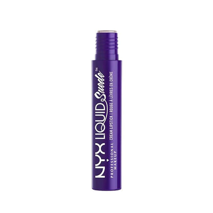 NYX PROFESSIONAL MAKEUP Liquid Suede Cream Lipstick - Amethyst (Deep Neon Purple)
