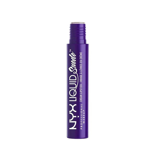 NYX PROFESSIONAL MAKEUP Liquid Suede Cream Lipstick - Amethyst (Deep Neon Purple)