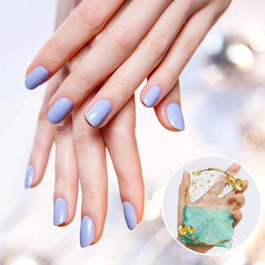 ikasus Art Palette Fashion Delicate Palette Noble Beautiful Palette Nail Enhancement Tool for Display and Props Shooting Type 3