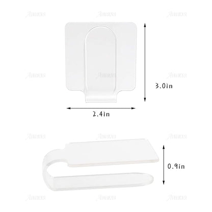 AUEAR, 3 Pack Professional Makeup Hand-held Palette Mixing Tray Clear Acrylic Nail Art Manicure or Foundation Eye Shadow Cremes Powders and Cosmetics