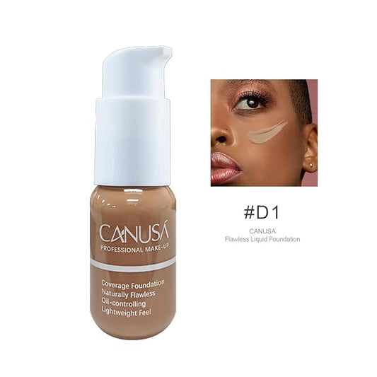 CANUSA Flawless Liquid Foundation (D1 Ochre Brown)