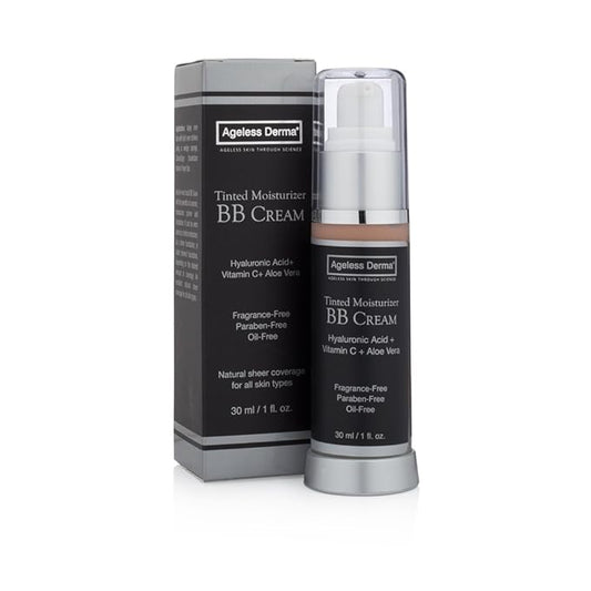BB Cream Tinted Moisturizer with Hyaluronic Acid and Vitamin C … (Light)