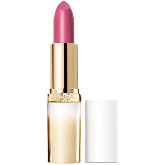 L’Oréal Paris Age Perfect Satin Lipstick with Precious Oils, 206 Vibrant Fuchsia, 0.13 Ounce