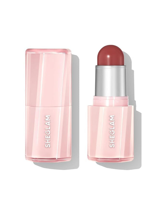 SHEGLAM Buttery Bliss Blush Stick Cream Milk Makeup Blush-Painted Peony