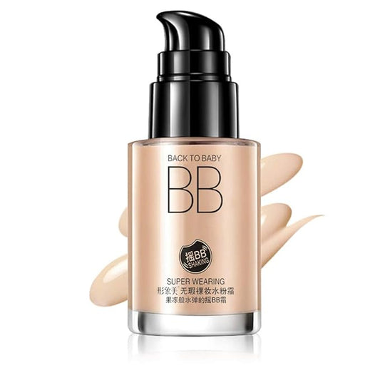 BIOAQUA Cream BB Super Wearing Lasting No Makeup Persistent Water Flawless Cream (IVORY WHITE (BQY13))