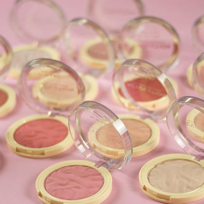 Revolution, Blusher Reloaded, Pressed Powder Face Blusher, Highly Pigmented & Long Lasting Formula, Pink Lady, 0.26 oz