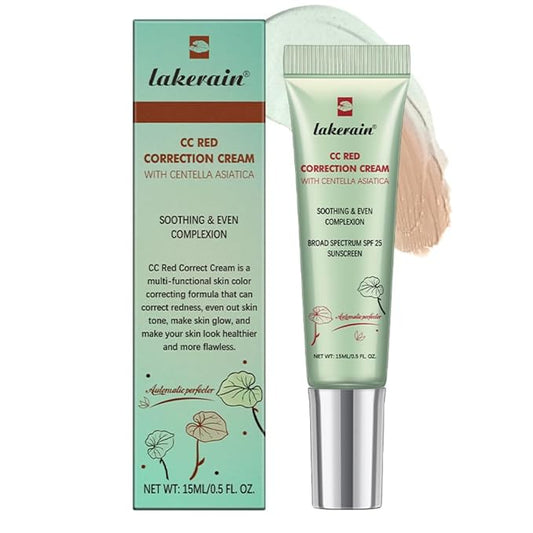 Color Correcting CC Cream with Centella Asiatica (Green, 01)